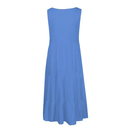 Women Holiday Summer Solid Sleeveless Party Beach Dress, iBuyXi.com, Beach Dress, Women Clothes, Summer collection