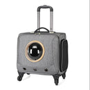 Pet Traveling Carrier Trolley Case With Space Capsule, iBuyXi.com