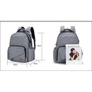 Waterproof Baby Diaper Backpack With USB Hub,Baby Diaper Backpack, Convertible Baby Diaper Bag Changing Bed, Convertible Baby Diaper Bag Changing Bed, diaper bag backpack ,for many occasions like shopping, outing, traveling, etc., for Infants A, iBuyXi.com