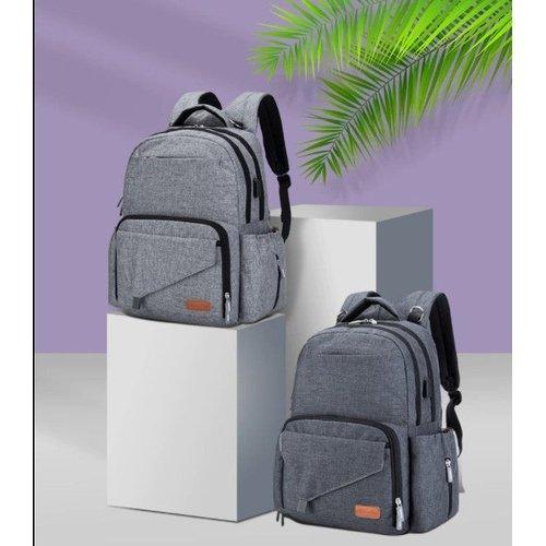 Waterproof Baby Diaper Backpack With USB Hub,Baby Diaper Backpack, Convertible Baby Diaper Bag Changing Bed, Convertible Baby Diaper Bag Changing Bed, diaper bag backpack ,for many occasions like shopping, outing, traveling, etc., for Infants A, iBuyXi.com