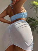 Brazilian Padded Push Up Thong Skirt Bikini Set, summer outfits, unique bikini sets, bikini skirt, women fashion, iBuyXi.com