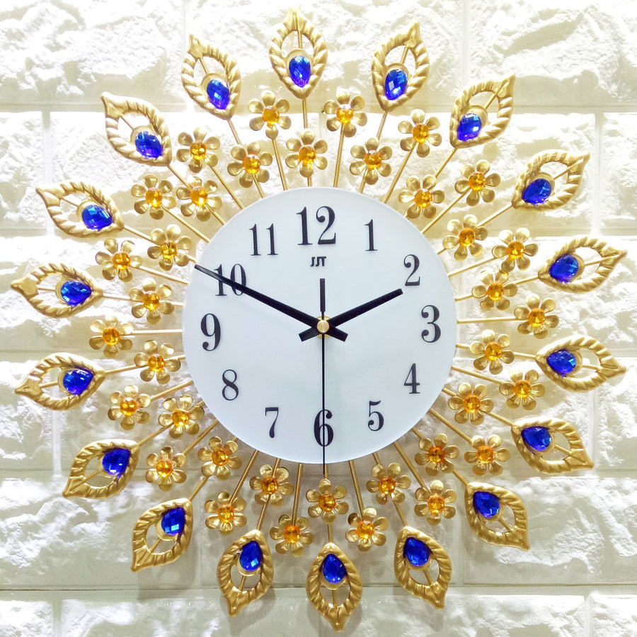 Creative Electronic Iron Wall Clock