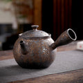 Retro Ceramic Tea Pot Clay Mug Set