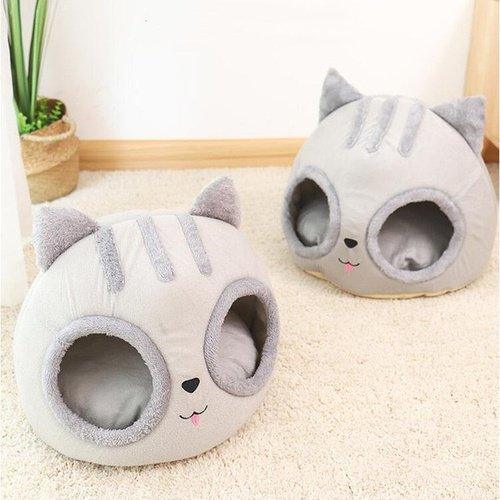 Semi-Enclosed Portable Cat Bed Nest, iBuyXi.com