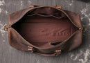 Large Capacity Genuine Leather Travel Duffel Handbag, ibuyxi.com