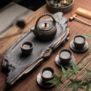 Ceramic Vintage Tea Tray With Water Storage