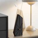 Modern Art Desk Clock For Floral Decor