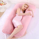 Pregnant Women Body U Shape Sleeping Support Pillow,100% Cotton Pillowcase Maternity Pillows Pregnancy Side Sleepers, iBuyXi.com 