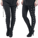 Skinny Pencil Pants Gothic Punk Trousers Elastic, Skinny Pencil Pants Women Gothic Punk Trousers Elastic Long Pants Halloween Side Lace Up Pants Black Workout Vintage Trouser D30 Seamless Print Sporty  Fitness Loose Dancing Yoga Pants Sports Workout Gym Fitness Pants, Loose Fitting Design,100% brand new, high quality, and most fashion women sexy crop, Specially design, perfect gift, Valentine's day, birthday clothes, iBuyXi.com