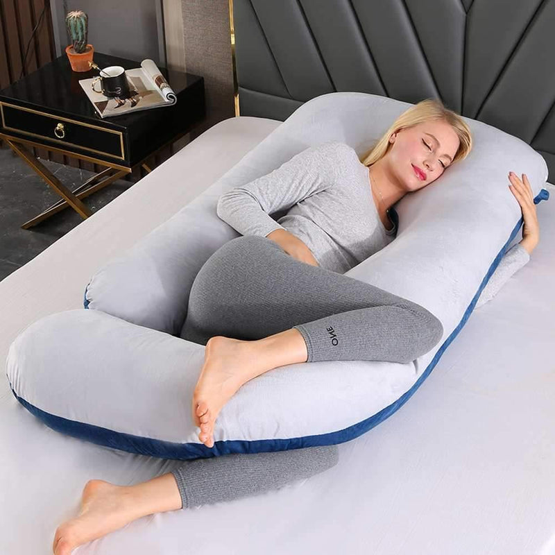 Sleeping Support Pillow For Pregnant Women, Body Pure Cotton J Shape Maternity Pillows, Pregnancy Side Sleepers Bedding, iBuyXi.com, Online shopping store, Mommy Baby Collection, Mother to be, Baby Shower gift, Git Idea, Free Shipping  