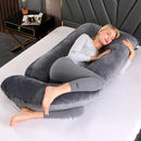 Sleeping Support Pillow For Pregnant Women, Body Pure Cotton J Shape Maternity Pillows, Pregnancy Side Sleepers Bedding, iBuyXi.com, Online shopping store, Mommy Baby Collection, Mother to be, Baby Shower gift, Git Idea, Free Shipping  