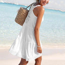 Chiffon Sleeveless Lace Patchwork Sundress, iBuyXi.com