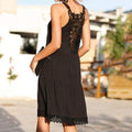 Chiffon Sleeveless Lace Patchwork Sundress, iBuyXi.com