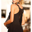 Chiffon Sleeveless Lace Patchwork Sundress, iBuyXi.com
