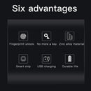 Smart Keyless Fingerprint Padlock, Visit iBuyXi.com for Online Shopping and Shop the Unique Selection, Padlock, Smart Lock, Fingerprint lock, Keyless Padlock, Keyless Smart Padlock, Waterproof Padlock.