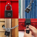 Smart Keyless Fingerprint Padlock, Visit iBuyXi.com for Online Shopping and Shop the Unique Selection, Padlock, Smart Lock, Fingerprint lock, Keyless Padlock, Keyless Smart Padlock, Waterproof Padlock.