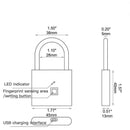 Smart Keyless Fingerprint Padlock, Visit iBuyXi.com for Online Shopping and Shop the Unique Selection, Padlock, Smart Lock, Fingerprint lock, Keyless Padlock, Keyless Smart Padlock, Waterproof Padlock.