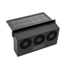 Solar Power Auto Window Fan, Air Vent Cooling Fan, Ventilation Cooler Radiator, Solar Exhaust Fan with Rubber Stripping Car, Solar Powered Car Exhaust Fan, 3 Car Coolers, Portable Exhaust Solar Power, iBuyXi.com