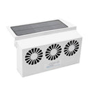 Solar Power Auto Window Fan, Air Vent Cooling Fan, Ventilation Cooler Radiator, Solar Exhaust Fan with Rubber Stripping Car, Solar Powered Car Exhaust Fan, 3 Car Coolers, Portable Exhaust Solar Power, iBuyXi.com
