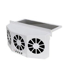 Solar Power Auto Window Fan, Air Vent Cooling Fan, Ventilation Cooler Radiator, Solar Exhaust Fan with Rubber Stripping Car, Solar Powered Car Exhaust Fan, 3 Car Coolers, Portable Exhaust Solar Power, iBuyXi.com