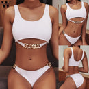 Sexy Split Two Pieces Bikini Set, iBuyXi.com, Beach Dress, Bikini Set, Women Clothes, Summer