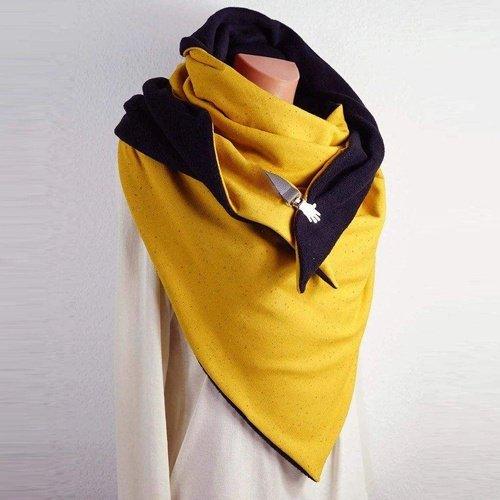 Solid Scarf Fashionista Shawl Scarf, iBuyXi.com, Online Shopping store, yellow solid scarf, shawl scarf, women clothing, shopping online, wrap scarf, free shipping