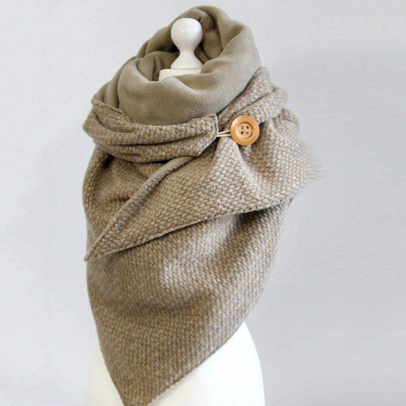 Women Solid Scarf Fashion Retro Female Multi-Purpose Shawl Scarf, Solid Neckerchief Scarf, iBuyXi.com, Online shopping store, women clothing, solid winter scarf, unique scarf, gift idea valentines day, gift for girlfriend, free shipping
