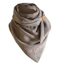 Women Solid Scarf Fashion Retro Female Multi-Purpose Shawl Scarf, Solid Neckerchief Scarf, iBuyXi.com, Online shopping store, women clothing, solid winter scarf, unique scarf, gift idea valentines day, gift for girlfriend, free shipping