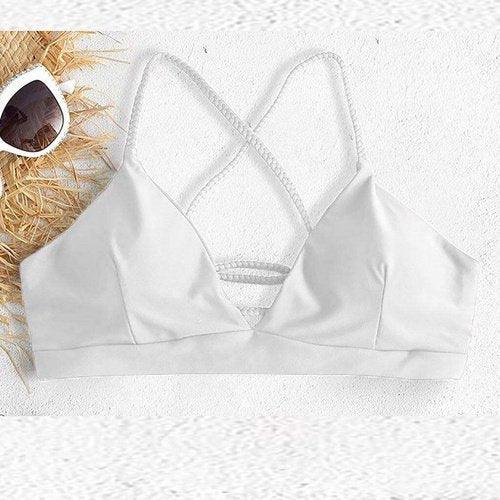 Solid Padded Bikini Top, iBuyXi.com, Bikini Tops, Women Clothes, Summer