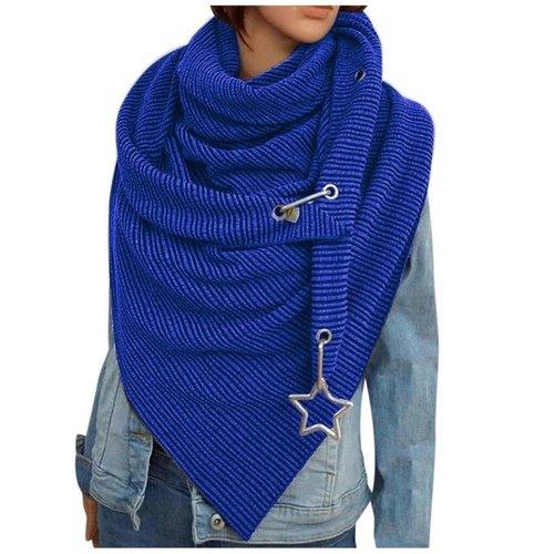 Winter Scarf Women Solid Neck Shawl, iBuyXi.com, Online shopping store, winter collection, fall collection, blue solid scarf, women's clothing, speciial discount, free shipping, fashionista scarf, stylish scarf, gift idea girlfriend