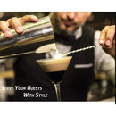 Cocktail Shaker Set, 18 oz Stainless Steel Cocktail Shaker with Strianer,Jigger,Muddler, Mixing Spoon,2 Pourers, Professional Kit Gift (6pcs Drink Mixer Bartender Kit),iBuyXi.com