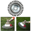 Steel Wire Grass Trimmer Head Rounded Edge Weed Trimmer,Head Grass Brush Removal Grass Tray Plate For Lawnmower,iBuyXi.com