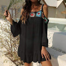 Women Beach Cover Up Sexy Summer Beach Dress Swimsuit Bikini Cover Ups Short Beach Dress tunic Swimwear Beachwear, iBuyXi.com - Shop Unique Selection Of Products, Online shopping store, Affirm Payment, Pay with Free Interest Installments, Summer Collection, Beach clothing, Discount Shopping, Women Clothing