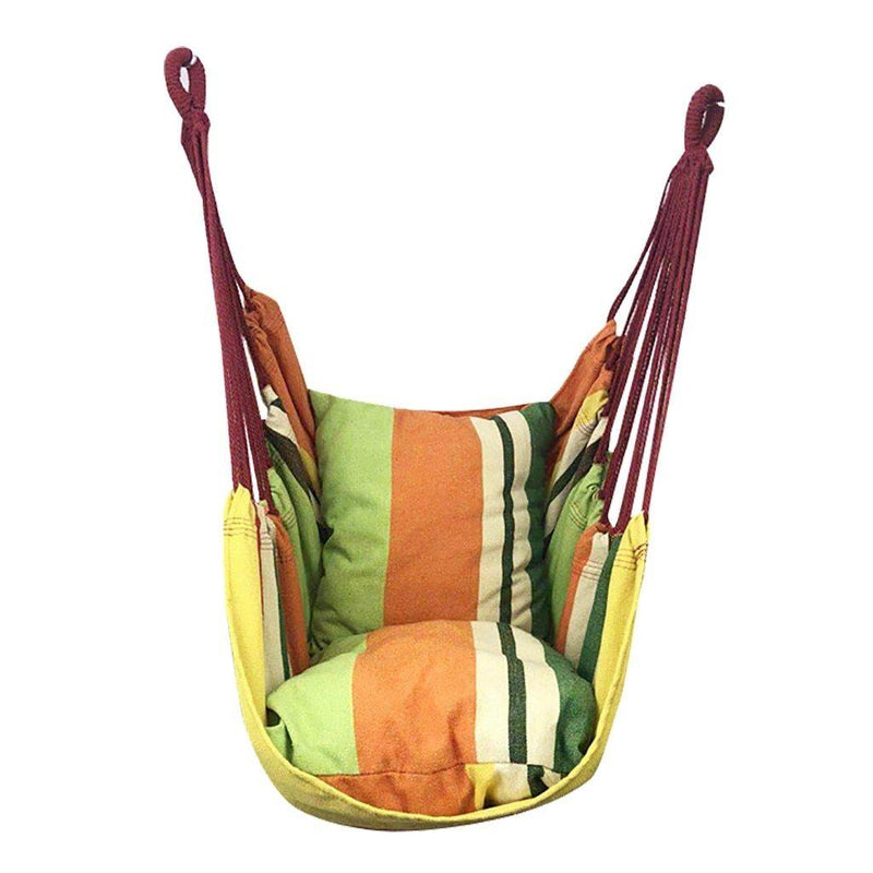 Swing Chair Hanging Rope Hammock, iBuyXi.com online shopping store, camping products, swing chair, colorful swing chair, camping hammocks, backyard swing chair