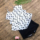 Tankini set, swimsuit, swimwear, iBuyXi.com, summer collection, unique tankini set, bikini set, beachwear, women clothing, floral tankini set, dot printed tankini set