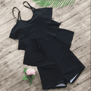 Tankini set, swimsuit, swimwear, iBuyXi.com, summer collection, unique tankini set, bikini set, beachwear, women clothing, floral tankini set, dot printed tankini set