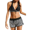 Bandage Padded Push Up Top Tankini Set, iBuyXi.com, Summer outfits