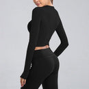 Tight Seamless Yoga Shirt, iBuyXi.com, Yoga tops, Yoga Shirt, Online Shipping USA, iBuyXi, Yoga Sporting Goods, Sports Vendor, Fitness Long Sleeve Shirt