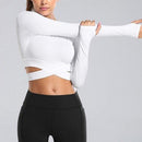 Tight Seamless Yoga Shirt, iBuyXi.com, Yoga tops, Yoga Shirt, Online Shipping USA, iBuyXi, Yoga Sporting Goods, Sports Vendor, Fitness Long Sleeve Shirt
