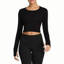 Tight Seamless Yoga Shirt, iBuyXi.com, Yoga tops, Yoga Shirt, Online Shipping USA, iBuyXi, Yoga Sporting Goods, Sports Vendor, Fitness Long Sleeve Shirt