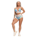 Yoga Set Women's Tracksuit Workout Sportswear Fitness Clothing Yoga Shorts Crop Top Short Sleeve Shirt Gym Sports Suits, iBuyXi.com, Yoga set, sporting goods vendor