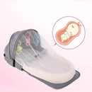 Traveling Baby Bed Mommy Bag, Baby Bed Diaper Changing Bag, iBuyXi.com, Mommy Baby Bag, Travel Bag, Stroller Bag, Diaper Foldable Bed Baby Diaper Bag, Convertible Crib Diaper Baby Backpack