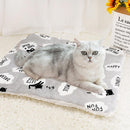 Warm Dog Pet Mat Soft, Thickening Print Autumn And Winter, Cat Dog Bed Cushion Blanket For Small Medium Large Dogs, Cats S M L XL, iBuyXi.com