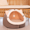 Warm Soft Cat Bed Winter Warm House Cave Pet Dog Soft Nest Kennel Kitten Bed House Sleeping Bag for Small Medium Dogs Supplies, iBuyXi.com, Cat house bed