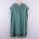 White Hollow Out Crochet Swimsuit Suitable For Beach Wear And Lace Designs Looks Stunning With Short Cover-Up. - ibuyxi.com