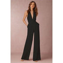 Wide Leg Pant Backless Jumpsuit,High Waist Lace Up Jumpsuit,Boho Floral Print Deep V-Neck Butterfly Mini Dress,Elegant Party Dress Belted Loose Oversized Plus Size Women Clothing ,iBuyXi.com