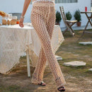 Women Crochet Beach Wide Leg Pants See Through Swimwear And Bikini Cover Up Lady With Hollow Out Long Trousers. Pay with Affirm to get 4 interest-free payments for eligible products. Visit iBuyXi.com and shop from a unique selection of products.
