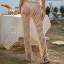 Women Crochet Beach Wide Leg Pants See Through Swimwear And Bikini Cover Up Lady With Hollow Out Long Trousers. Pay with Affirm to get 4 interest-free payments for eligible products. Visit iBuyXi.com and shop from a unique selection of products.