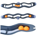 Pet Cat Ball Toy Sucker, Windows Cat Toy, Interactive Play Pipe With Ball Cat Toys, Track Play Tunnel Pet Toys For Cats, Cat Toy Roller with Six Interactive Color Balls, iBuyXi.com