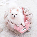 Pet Cat Dog Bed Winter Warm House Non-slip,Bottom Soft Puppy Cushion Pet Sleeping Kennel Portable Sofa Mat for Dogs Cat Supplies, Removable Pets Cat House, at Sleeping Bag Soft Cozy Kennel Fluffy Sofa Blanket Mat for Small Large Dogs Cats Pet Supplies,iBuyXi.com